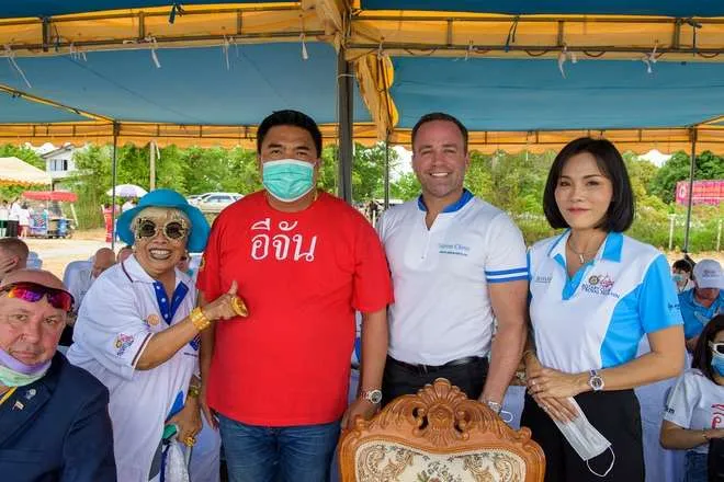 Grand opening of new school for disable kids in Hua Hin. It was with a big pleasure Spine Clinic was attending at the ceremony.