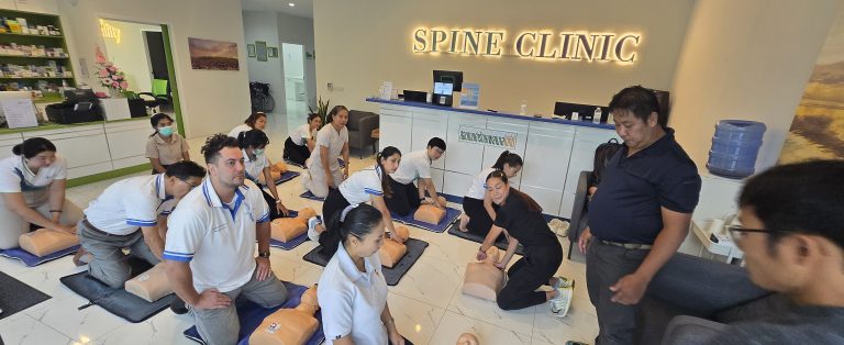 CPR Education with Hua Hin Health Park,  Spine Clinic